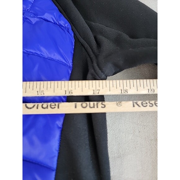 Calvin Klein Performance Puffer Jacket Womens M Purple 90% Down Full Zip Pockets - Picture 9 of 14